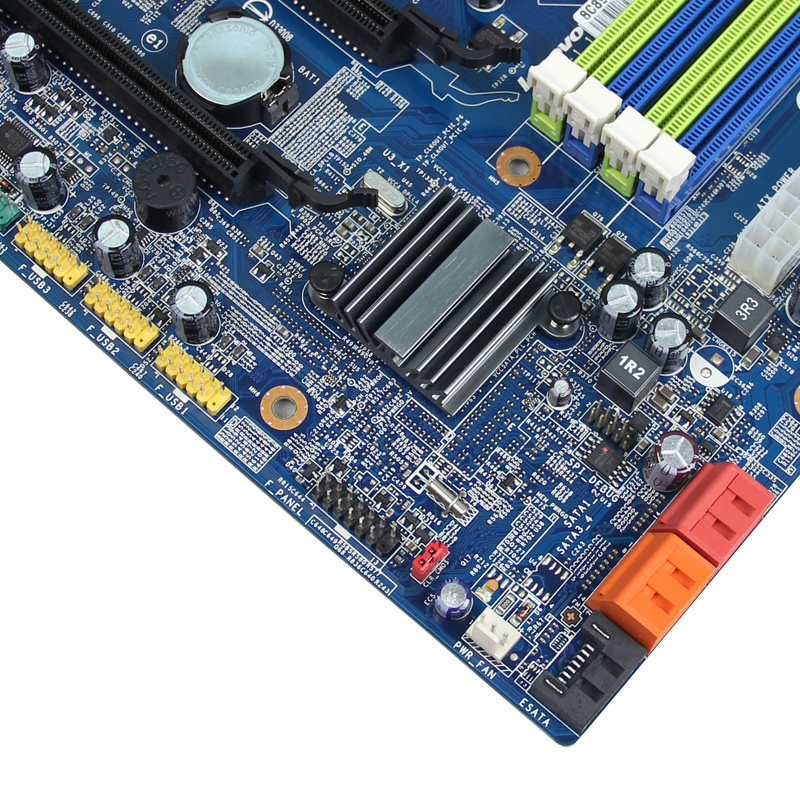 保真原装联想lga1155针p67主板两条独立pcie16x主板