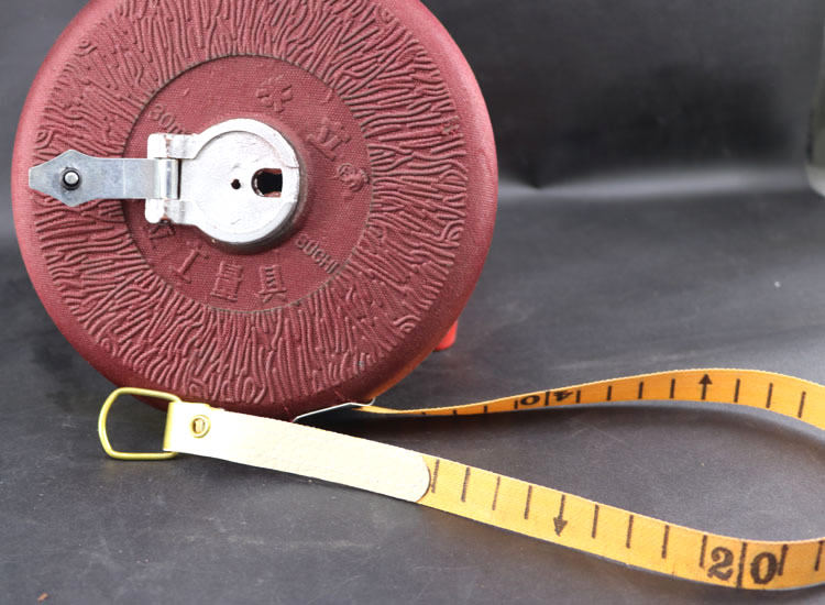 包邮麻布20米30米50米100米软尺拉尺工程尺子卷尺