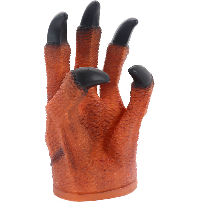 仿真手偶儿童软胶玩具娱乐互动亲子模型恐龙仿真