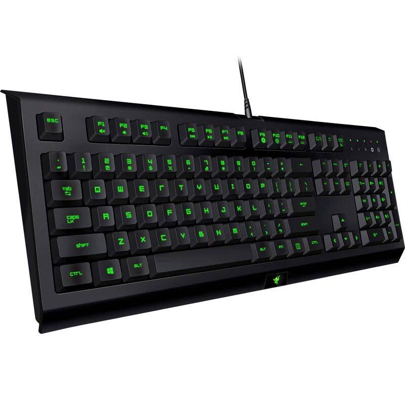 razer雷蛇 cynosa 萨诺狼蛛专业版 薄膜背光电竞游戏键盘 包邮