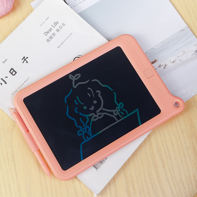 画板得力画画儿童家用液晶手写板宝宝电子写字画板
