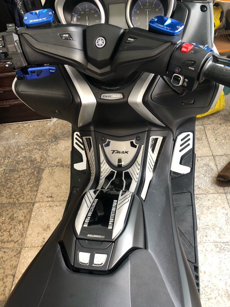 tmax530dxsx20172018彩色油箱改装改装车车身保护贴纸