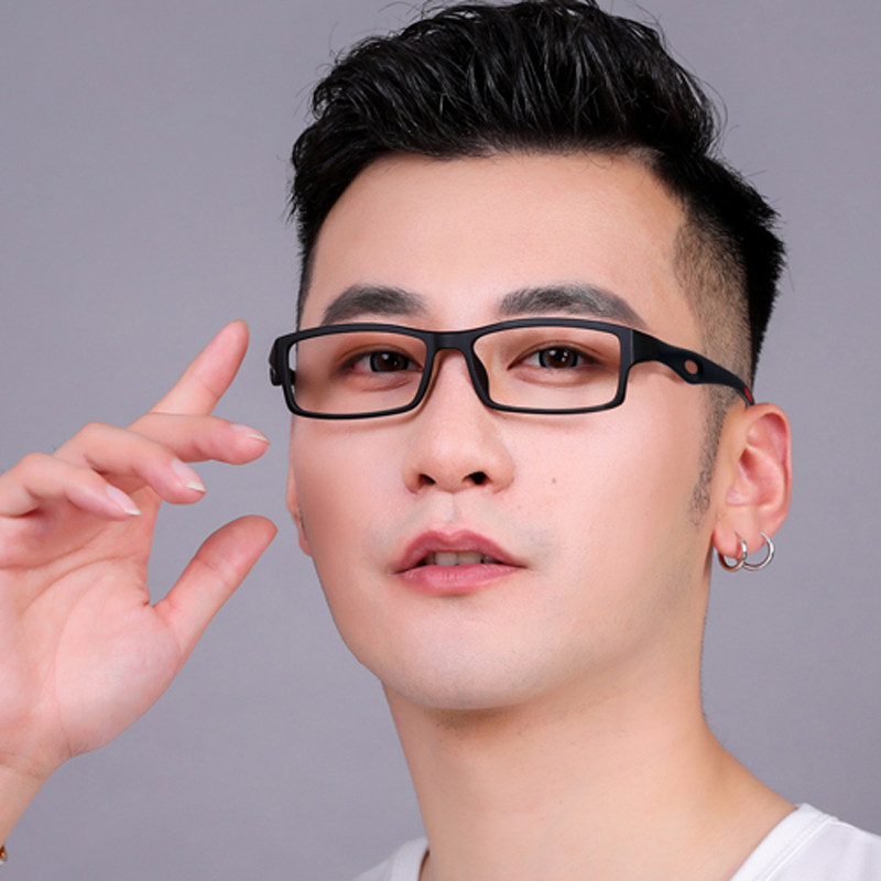 男士高档休闲运动防蓝眼镜架老花镜焦点远超老花镜