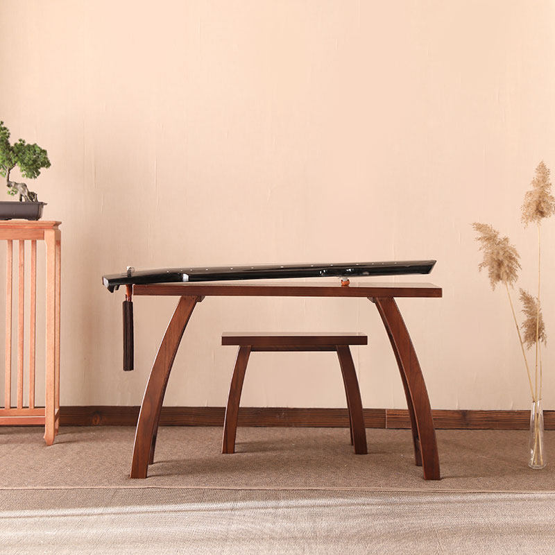 实木共鸣古琴桌中式琴桌琴登简约禅意国学书法桌古筝桌画案