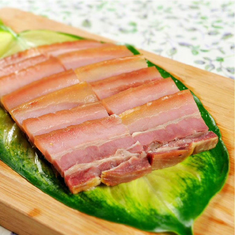 刀板咸肉腊肉五花腌肉安徽特产冷冻食材600g腌肉