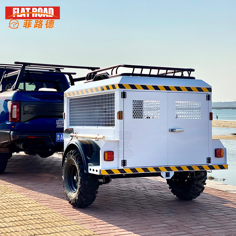 宠物拖板板车拖车拖斗旅居露营房车拖挂越野拖车拖挂