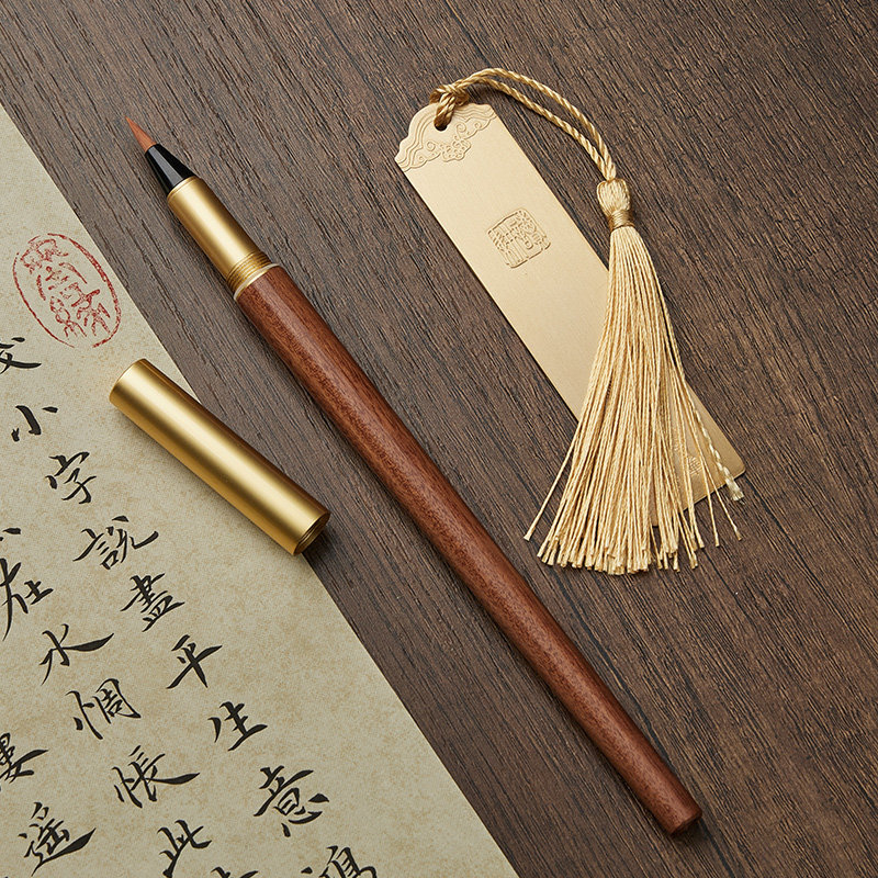 御宝阁科学便携练字楷书行书高档专用国画勾线笔毛笔