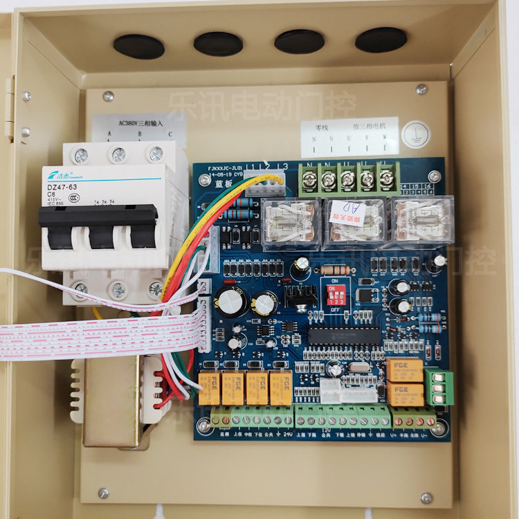 防火金安机电群达防火卷帘卷帘门控制器fjksdqd001智能闸门门窗控制器