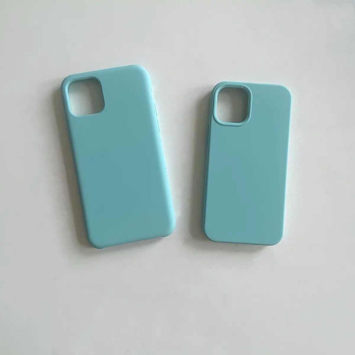 潮牌浅蓝适用三星s10 手机机壳s10plus液态硅胶手机保护套