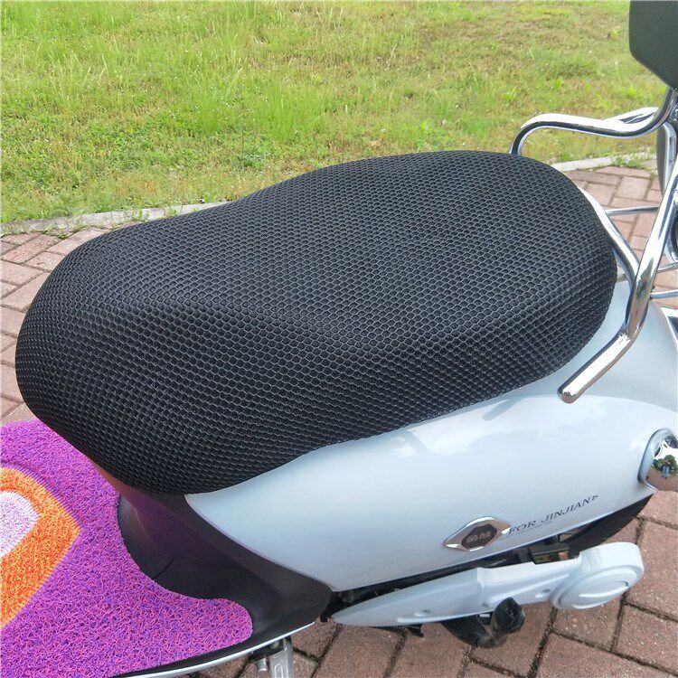 小龟电动车坐垫套王踏板小龟车坐套防晒防水隔热减震四季通用