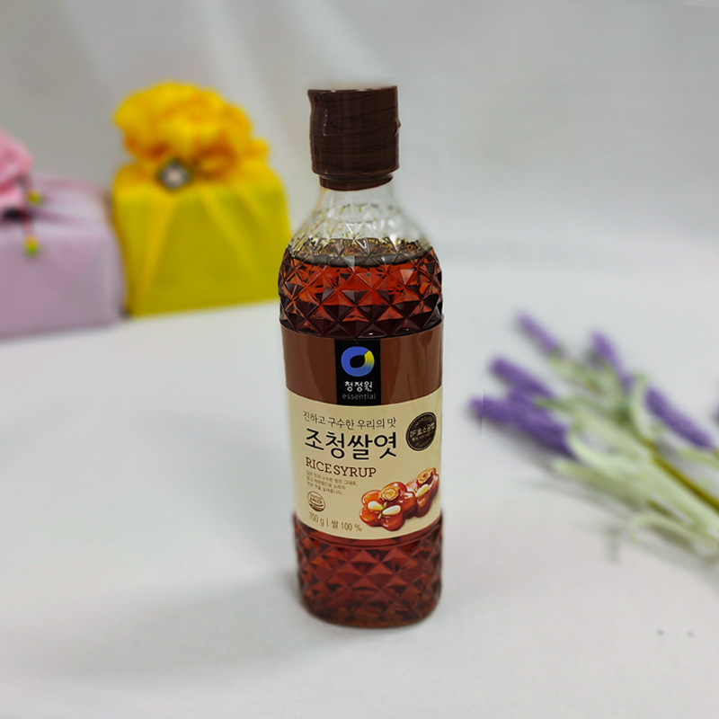 韩国进口清净园经典糖稀白瓶700g替代白糖烘焙其它原料