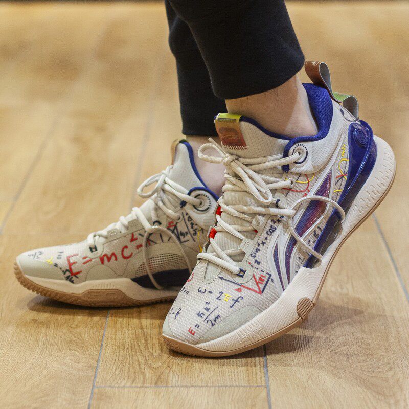 lining李宁男鞋2021冬季闪击8代晨曦实战缓震篮篮球鞋