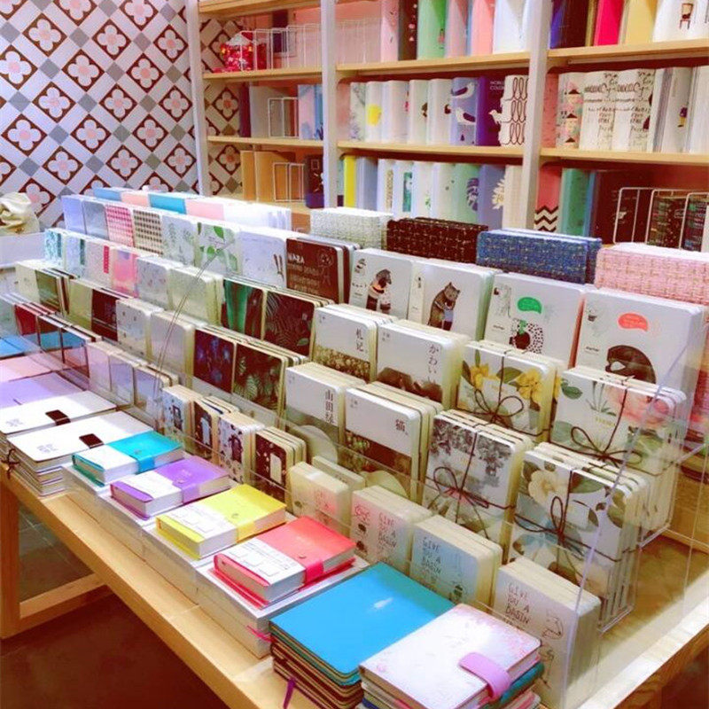 笔架本册架亚克力本子金字塔展示架商超便利店文具店适用笔架