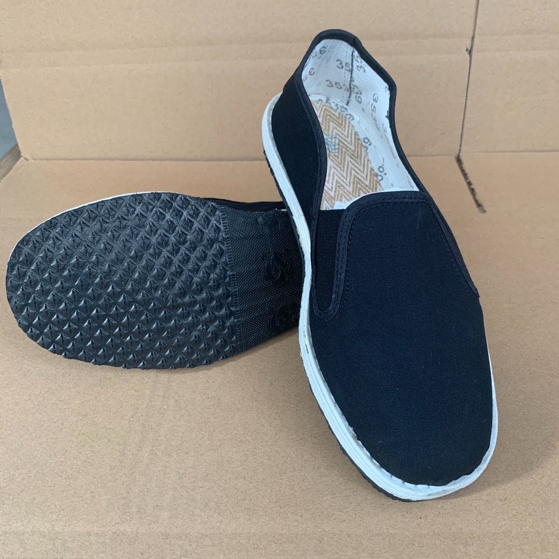 布鞋3539新款军板松紧口军老北京布鞋防滑耐磨透气布鞋