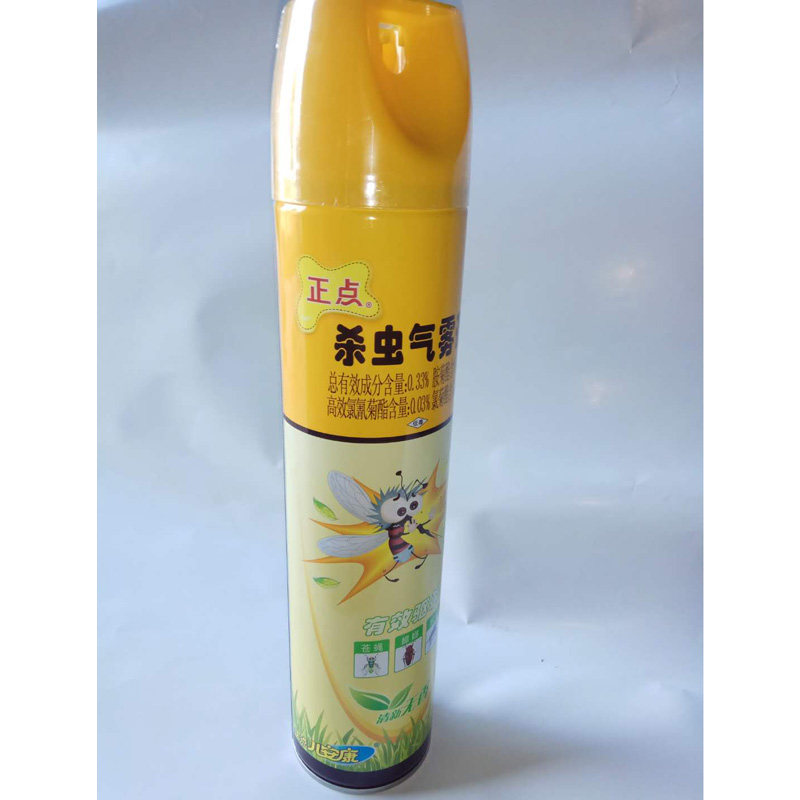 儿童正点600ml香型家用灭蚊驱蚊杀虫杀蝇气雾剂杀虫剂卫生农药