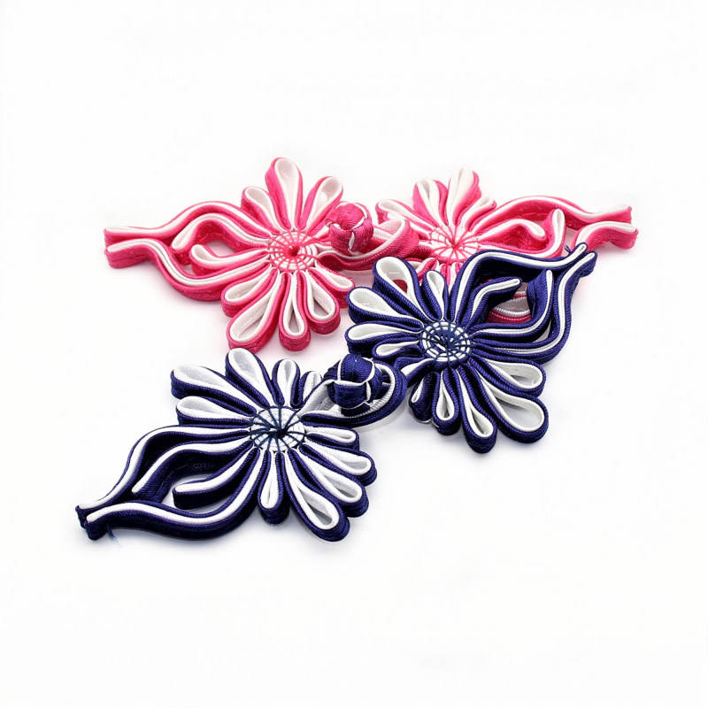 盘扣菊花手工旗袍扣子唐装禾服汉服纽扣喜糖纽扣