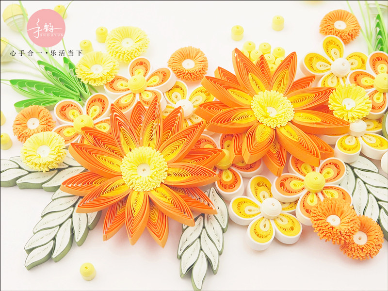 手韵创意画礼折纸情侣制作diy手工成人衍纸折纸