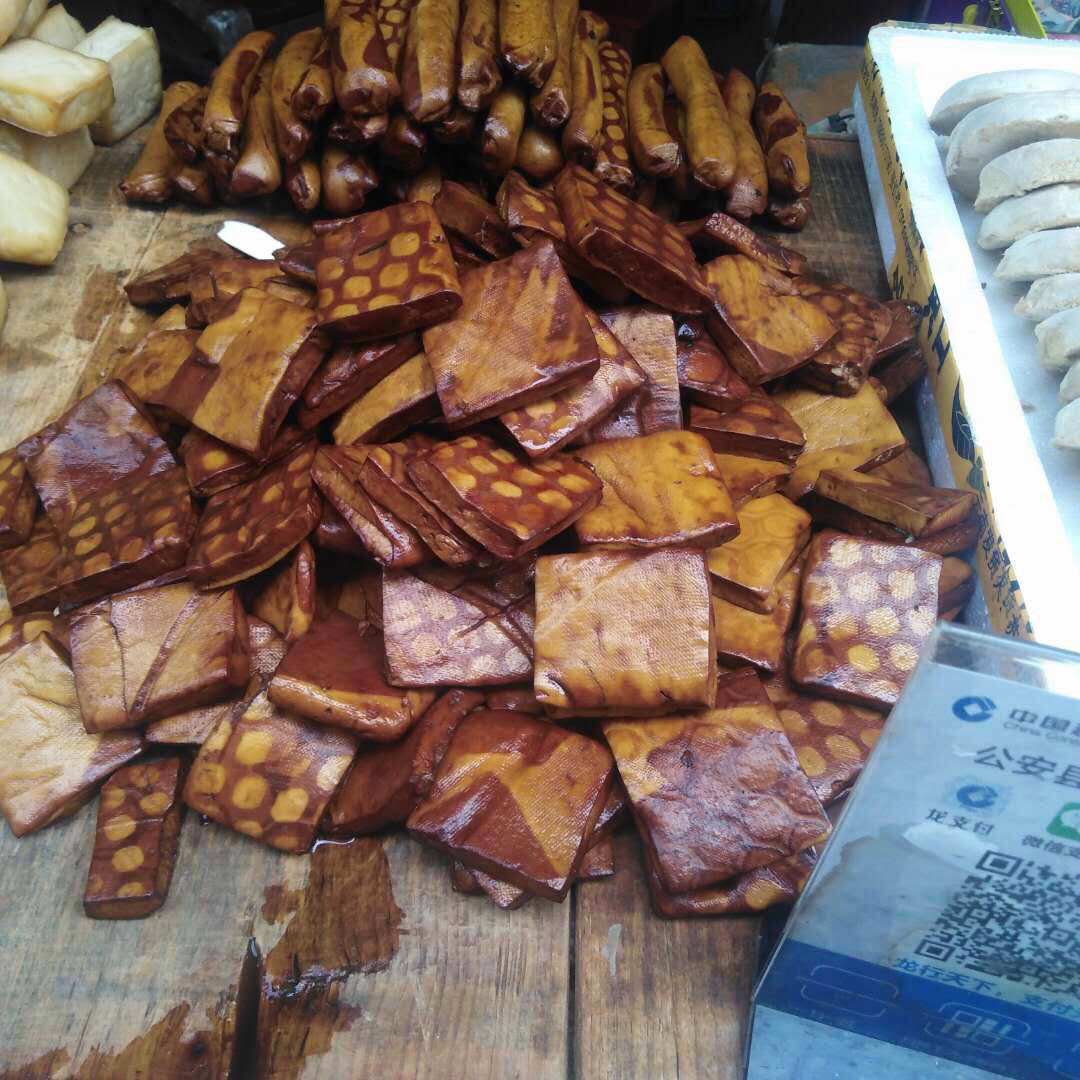 香干鲜嫩豆腐干500g湖北荆州公安竹园现做现发其它干货