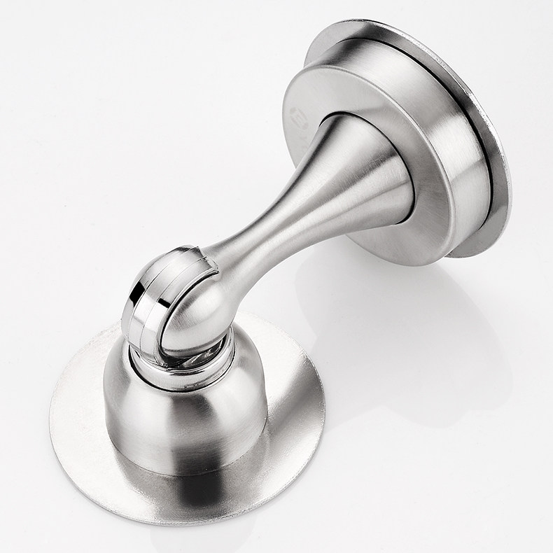 打孔不锈钢吸门器门吸地吸墙卫生间门碰门强磁防撞门吸