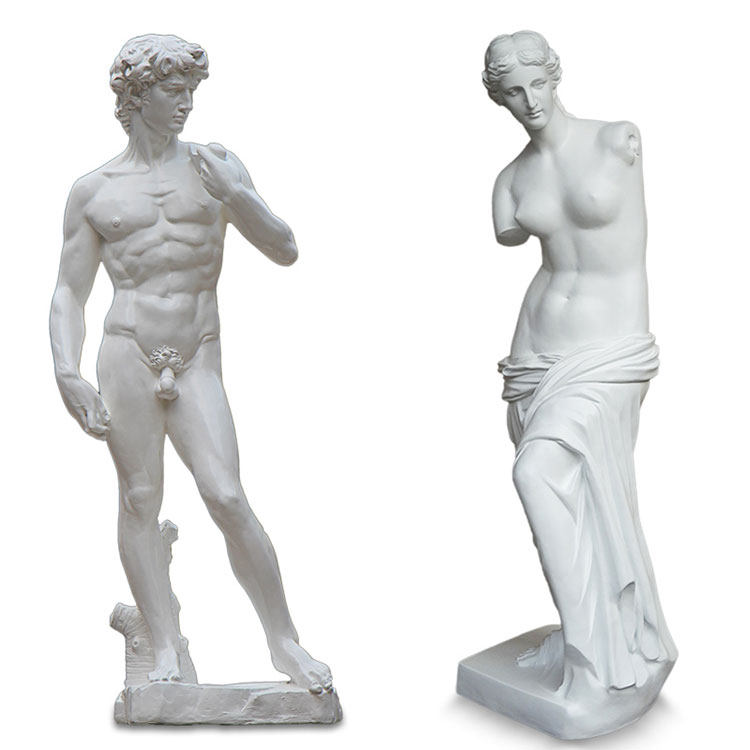 石膏设计定制西方人物大卫断臂维纳斯雕塑欧式自由女神像雕像摆件