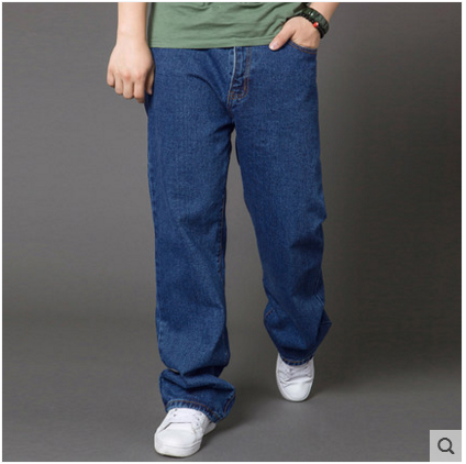 牛仔工作服裤子男宽松纯棉电焊工劳保裤上班工地防烫耐磨老保劳动