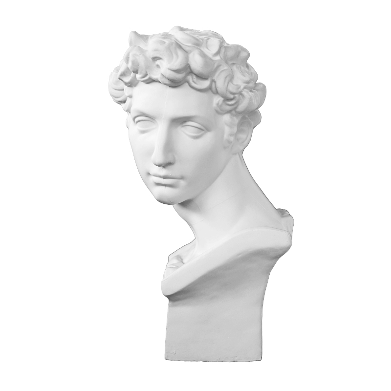 石膏头像雕塑小卫美术教具素描模型石膏像