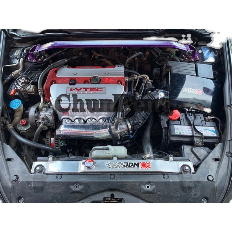 水箱07-11款本田crv改装全铝re4加大加厚散热器水箱