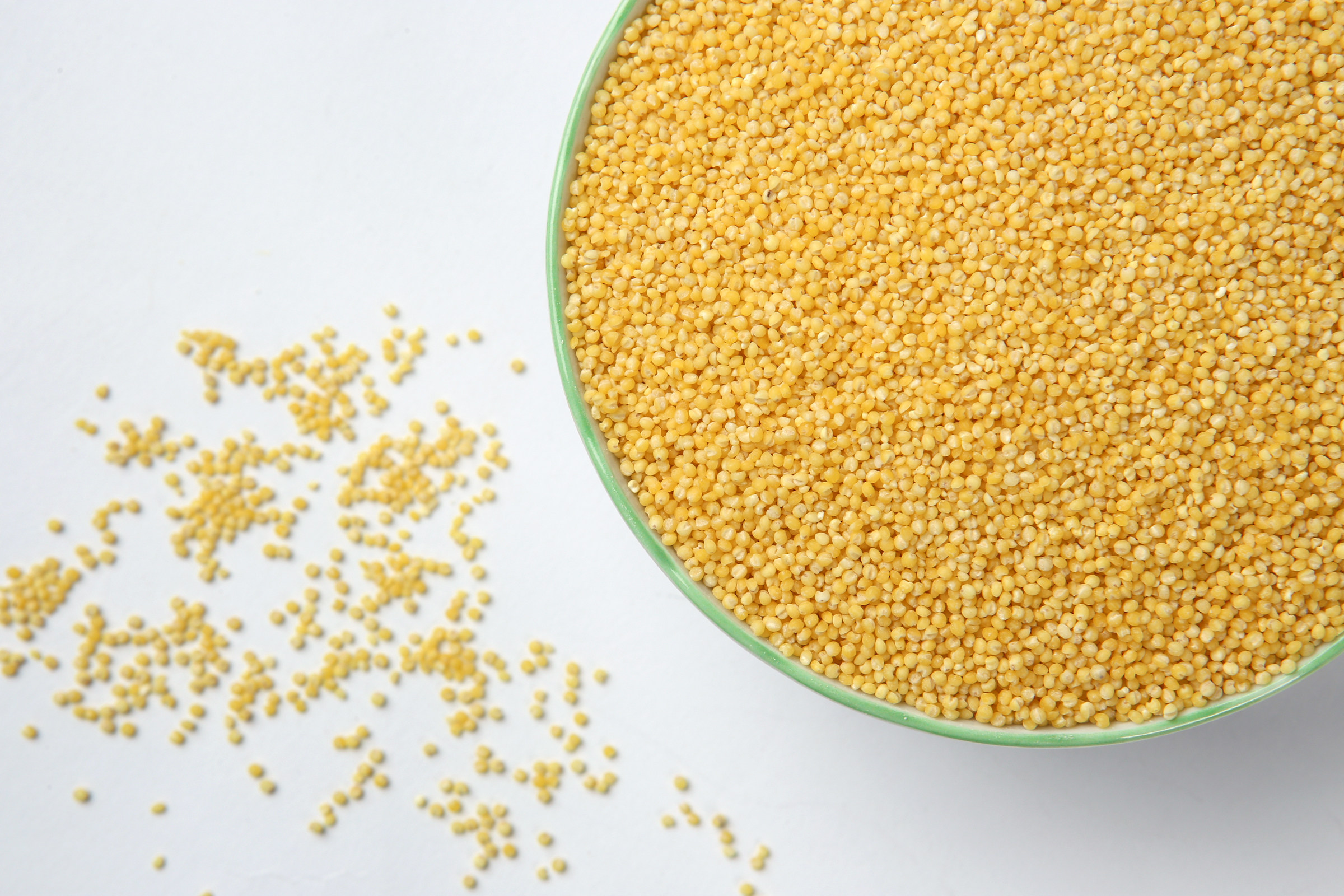 德伟有机小米东北孕婴小米粥宝宝吃的粗粮辅食小米包邮400克x2袋