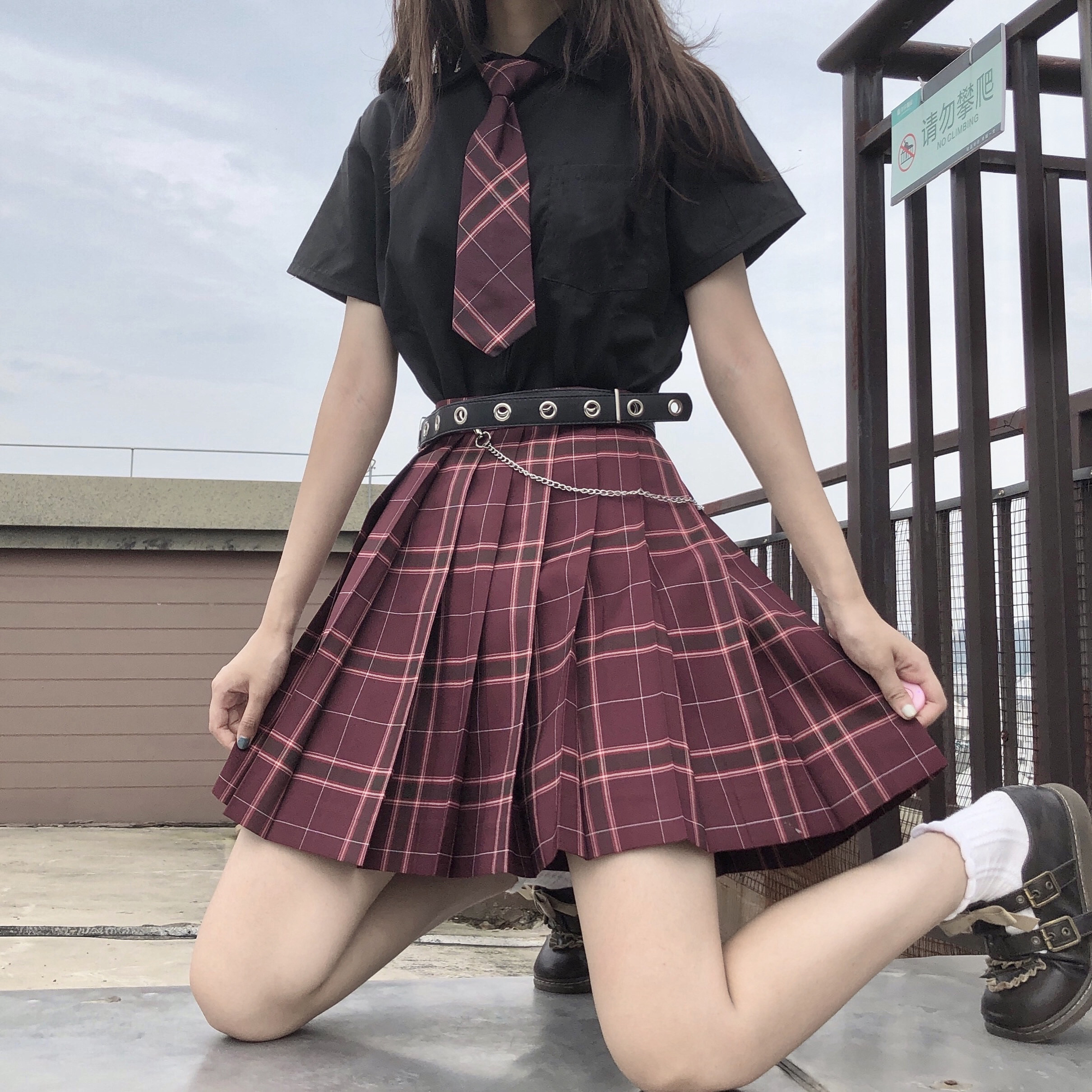 沙华jk制服夏季套装正版学院风格裙子短袖学生校服