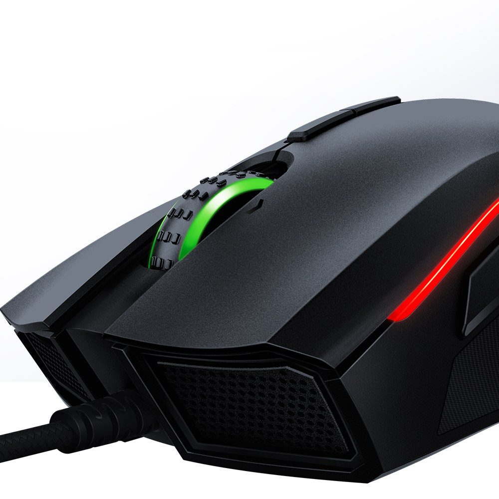 razer雷蛇曼巴眼镜蛇精英版 有线rgb电竞游戏电脑专用鼠标 直营