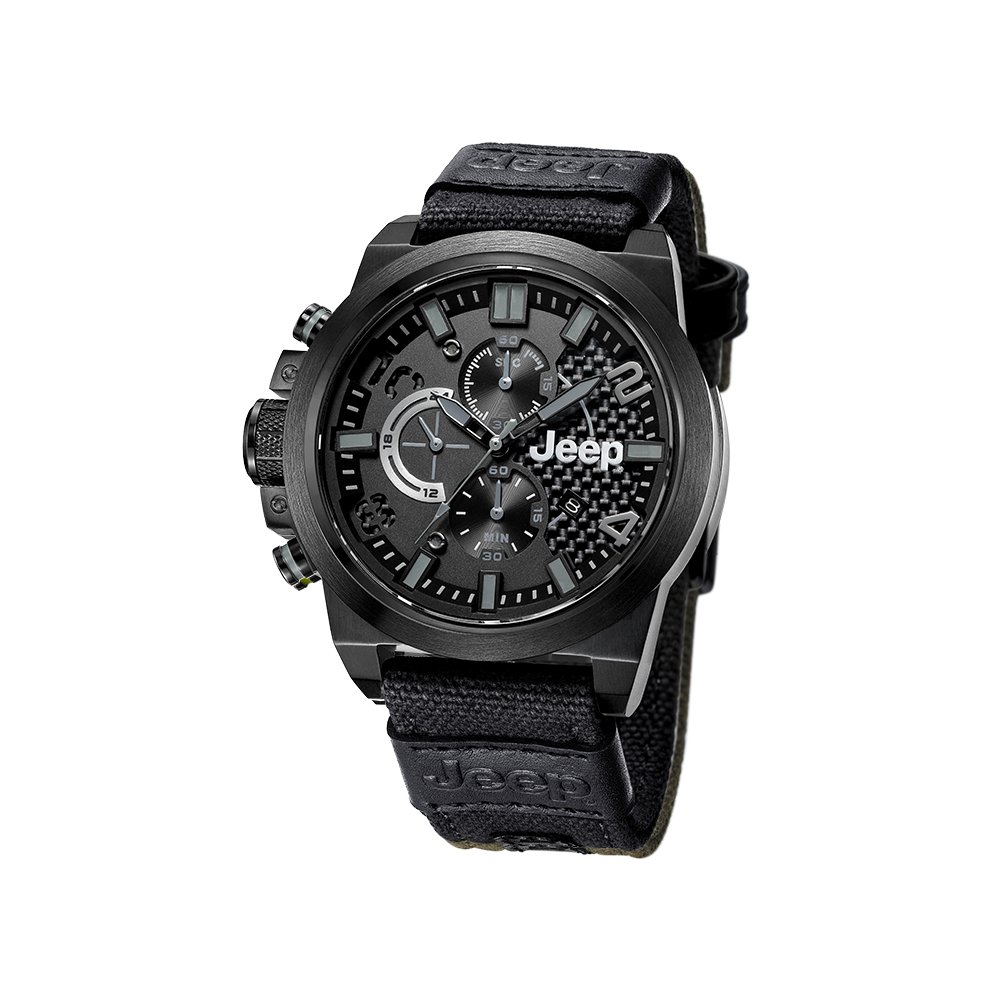 直营官方授权jeep吉普手表男士多功能运动户外个性防水石英腕表