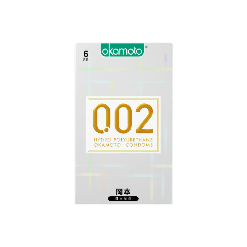 冈本避孕套002超薄持久6只