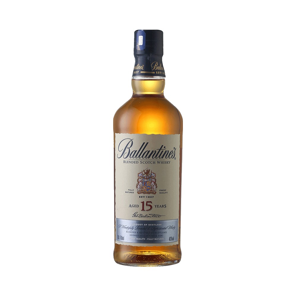 ballantines/百龄坛15年苏格兰威士忌英国进口浪漫礼物700ml