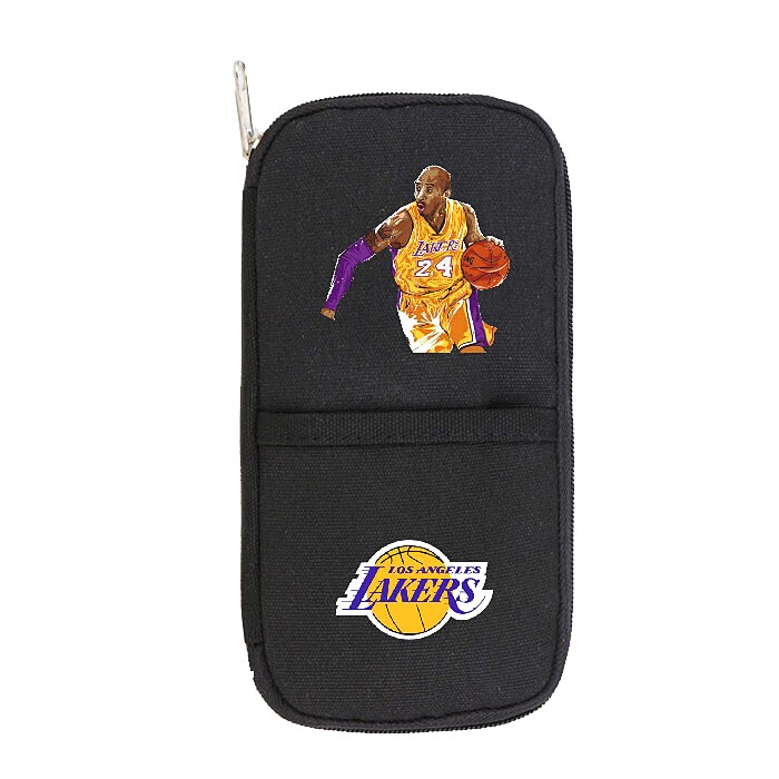 nba篮球运动周边铅笔盒科比纪念文具盒学生男女笔袋