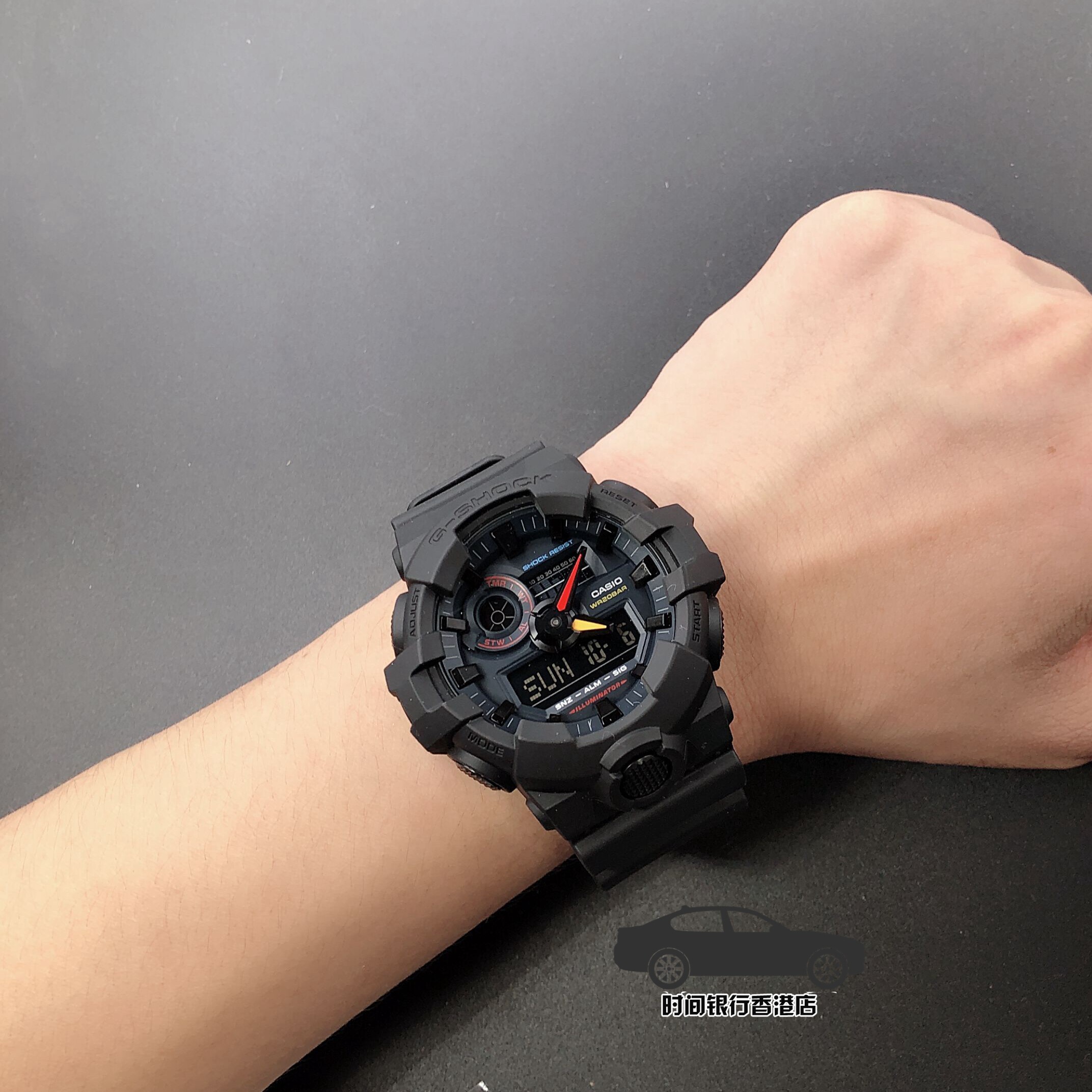 卡西欧手表男表g-shock东京街头霓虹灯色彩元素ga-140/700bmc-1