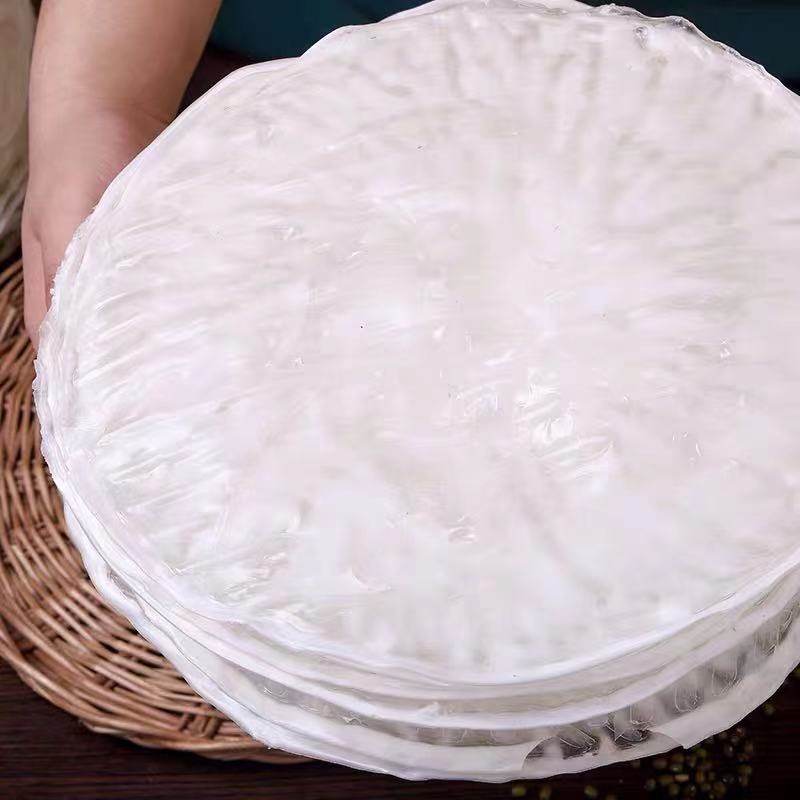 山西吕梁临县天然农家自制无添加土豆大圆粉皮干货粉条粉丝