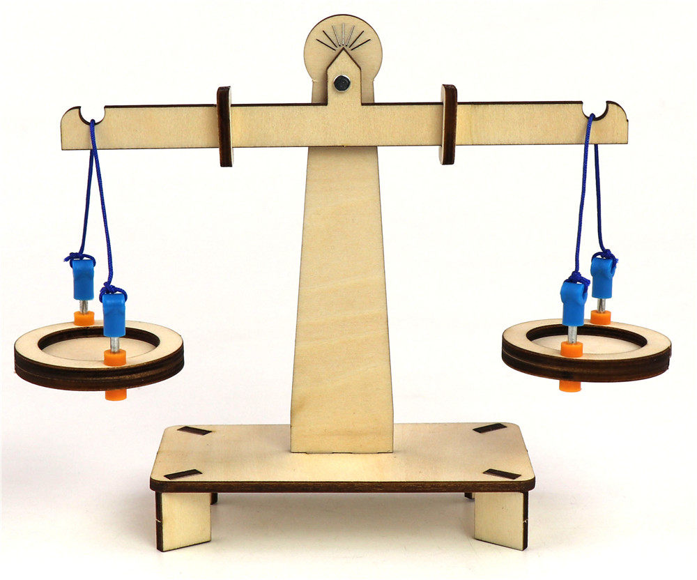 科技制作手工天平科学diy儿童学生自制作品科学实验