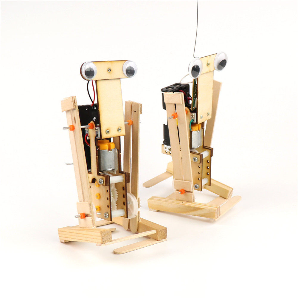 遥控双足步行机器人科技制作科学发明电动实验科学实验