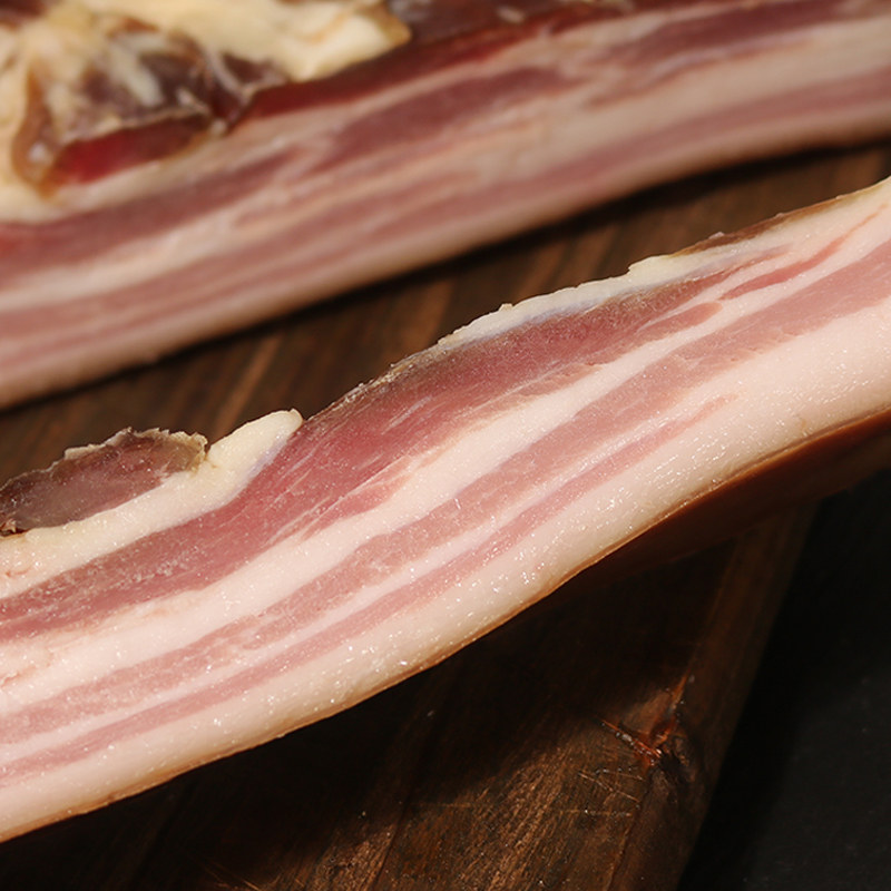 安徽咸肉农家风干腊肉手工自制腌肉 徽州刀板香特产五花腊肉2500g