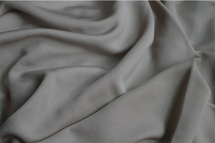 进口针织麻纱 特殊织法高端弹力麻料软垂布料连衣裙服装面料夏