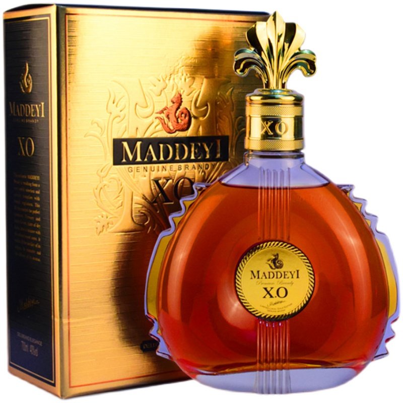 2瓶进口白兰地xobrandy法国原液威士忌700ml礼盒白兰地