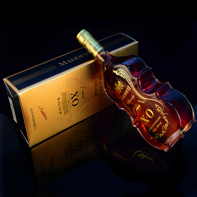 xo进口洋酒法国原酒小提琴演奏家brandy白兰地750ml白兰地