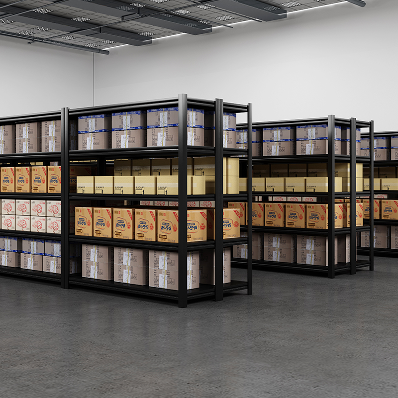 仓储货架库房置物架地下室仓库储藏落地多层家用仓储货架