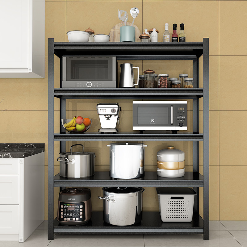 厨房神器置物架落地多层架子储物厨具货架电器厨房置物架