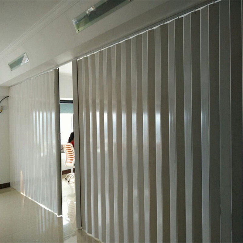 pvc折叠隐形百叶叶门简易卫浴厨房房门阳台卧室门