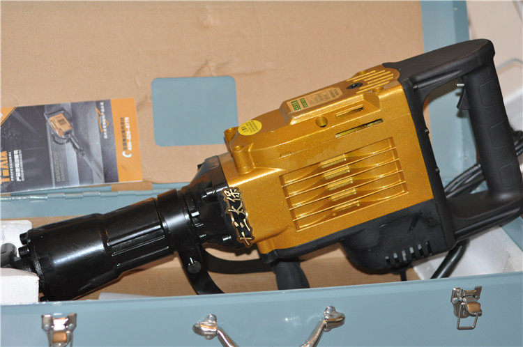 香港十三太保电镐z1g-65冲击开槽破碎打石工业电锤