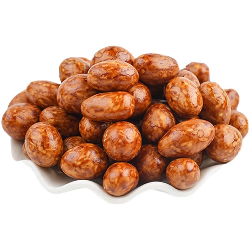 迪宝老周家酱香花生袋装多彩鱼皮花生豆多味花生米炒货小包装