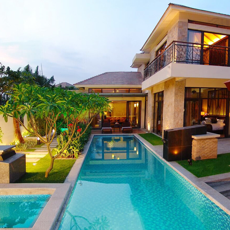 平独栋泳池别墅海南三亚5天晚机自由行境内自由行