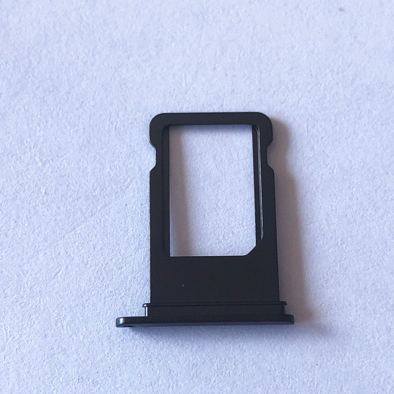 适用iphone苹果8代8plus卡托金属sim卡座卡槽手机零部件