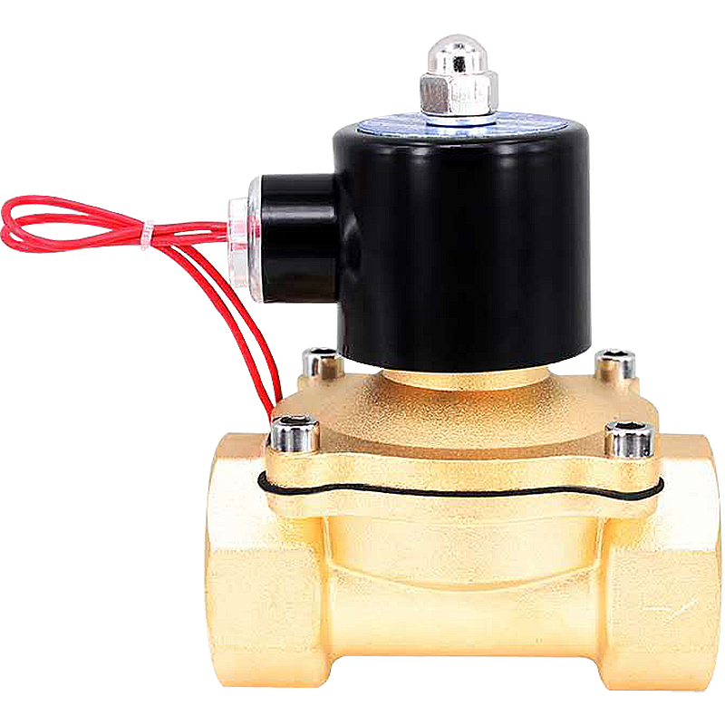 常闭型电磁阀水阀220v常闭开关阀气12v控制阀电子其他阀门